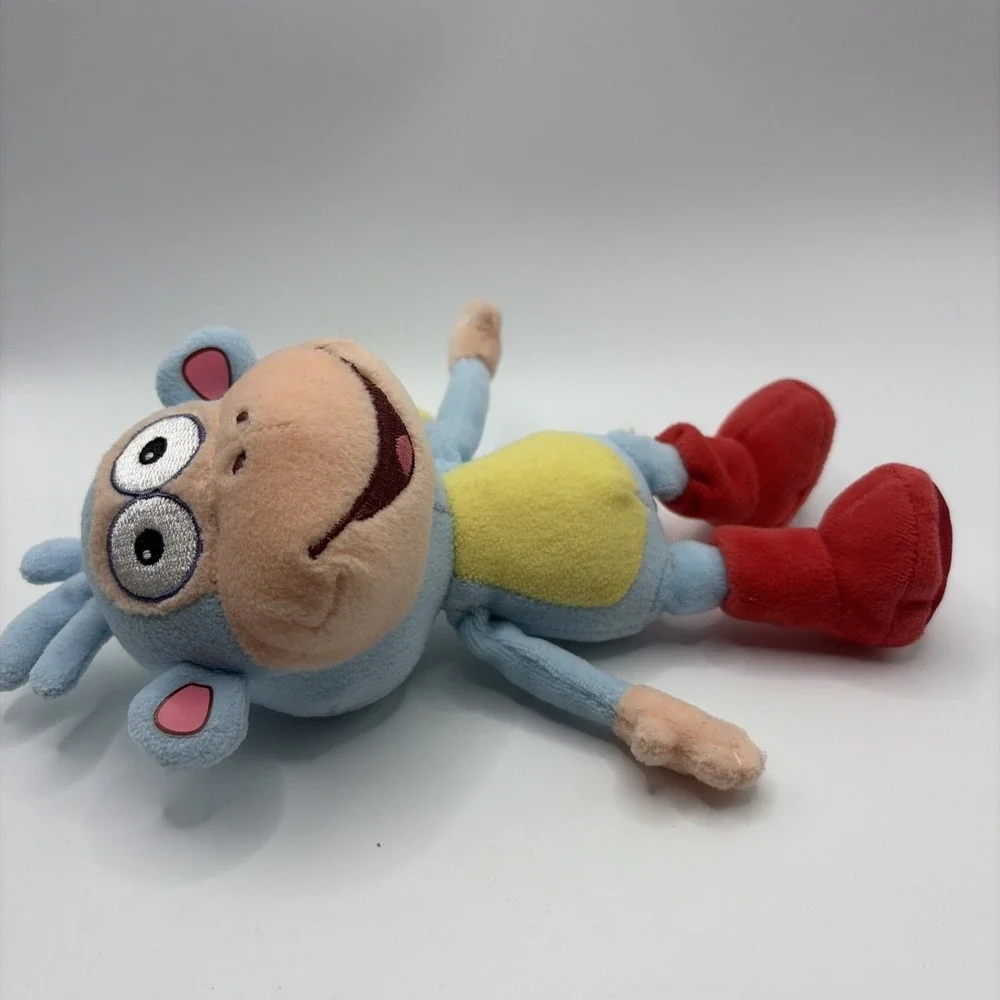 TY Beanie Babies BOOTS Monkey Dora Explorer Beanbag Plush Stuffed Animal 2007